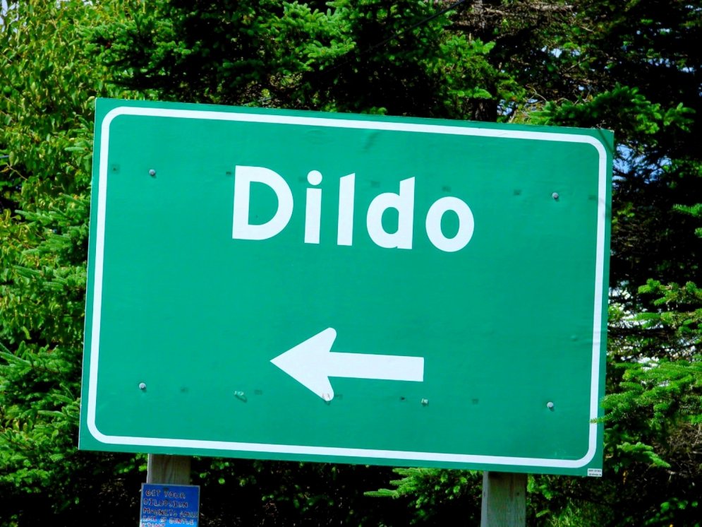 Fucking, Dildo, Pussy - apdzīvotas vietas ar dīvainiem nosaukumiem