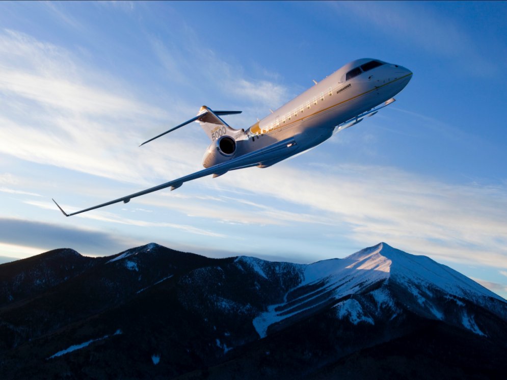 Bombardier представил джет Global 7000 за €63 млн. У него только одна проблема — ФОТО