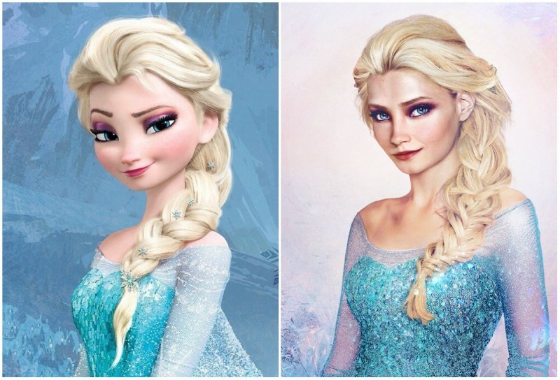 Kā Disneja multfilmu princeses izskatītos reālajā dzīvē