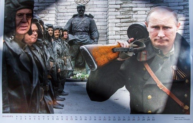 Patriotiskā Krievijas kalendārā iekļuvis arī eksprezidents Bērziņš