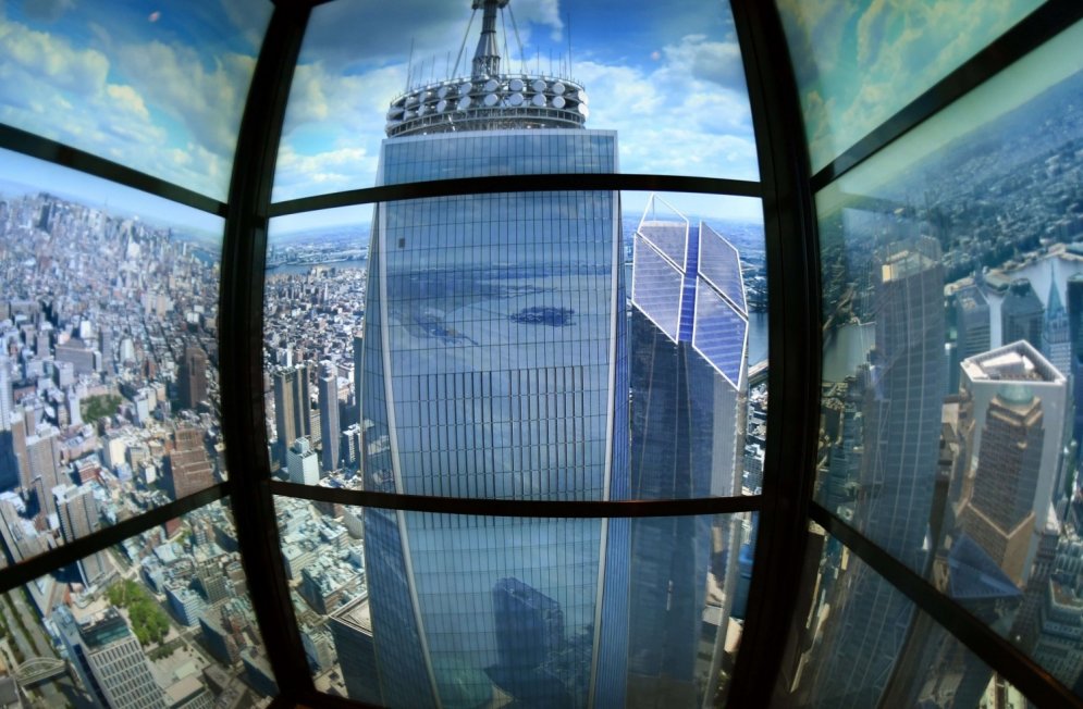 Kā Ņujorka izskatās no skatu platformas simtajā stāvā