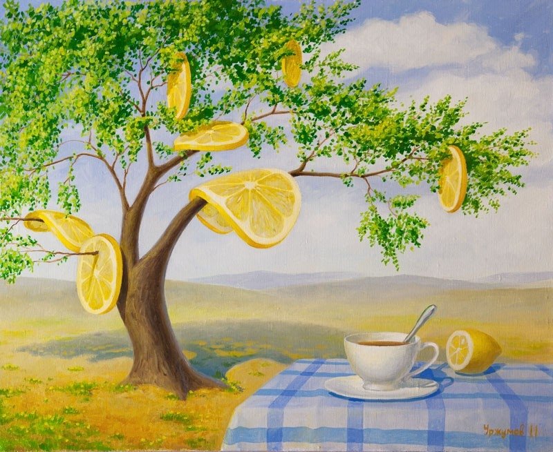 Kāda izskatītos pasaule, ja visur būtu pilns ar citroniem