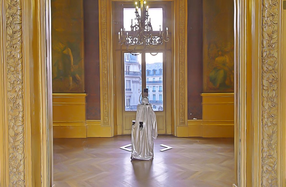 Жутковатые "селфи" камеры Google Street View в крупнейших музеях мира