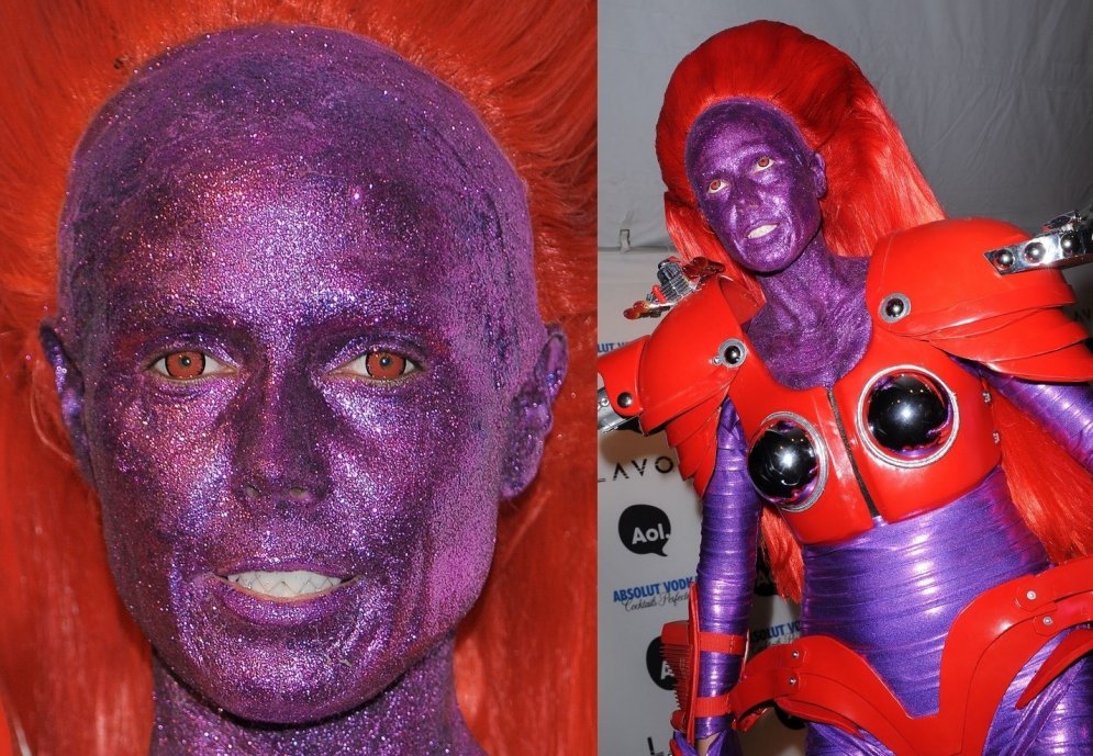 Šī gada šokējošākā Helovīna maska – modelei Heidijai Klūmai