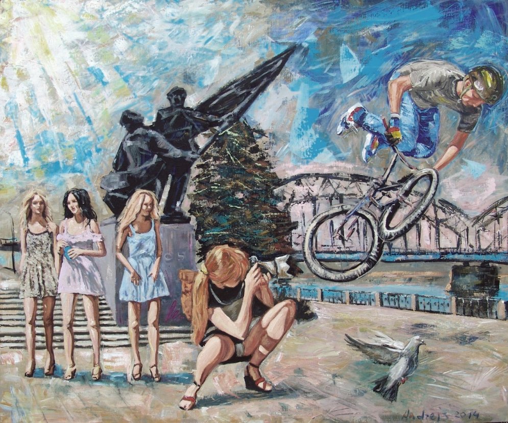Krāsaina, silta un sapņaina – Rīga krievu gleznotāja acīm