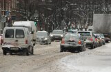 Rīgā ceturtdienas vakarā izveidojušies ievērojami satiksmes sastrēgumi