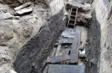 Arheologi Ventspilī atseguši apmēram 400 gadus senu kultūrslāni