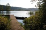 Grobiņas pagastā labiekārto Liepājas ezera piekrasti