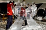'Plusi' ledus skultpūrām Jelgavā nekaitēs, sola festivāla direktors