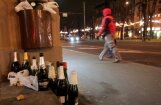 Policija pievērs acis uz atvērtām alkohola pudelēm Rīgas  ielās jaungada  naktī
