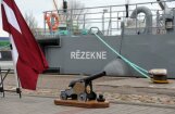 Bruņotie spēki saņem jauno patruļkuģi 'Rēzekne'