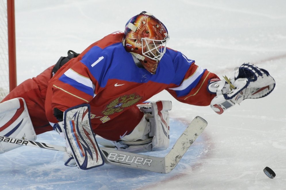 Krievijas hokeja lepnums – smukā vārtsardze Anna Prugova