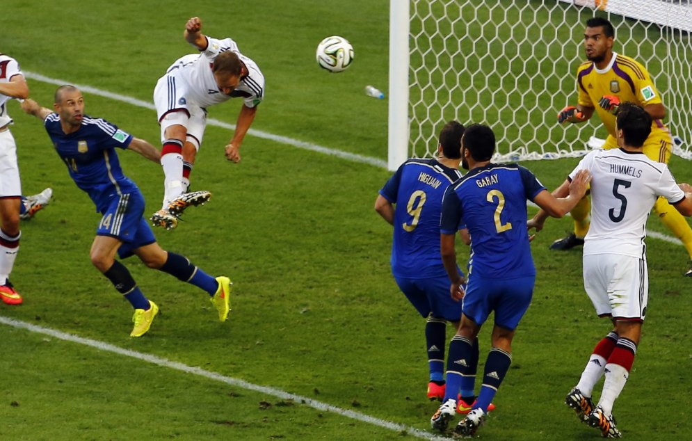 113 минут в режиме ожидания: лучшие фото матча Германия — Аргентина (1:0)