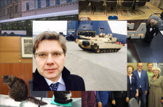 Нил Ушаков сделал селфи с американским танком в Риге (+ смешные фото из его &quot;Твиттера&quot;)