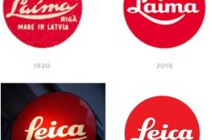 Latvijā populāru logo līdzinieki