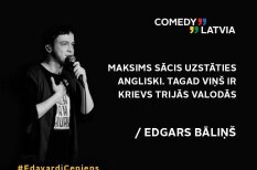 &#x27;Comedy Latvia&#x27; laiž klajā video, kurā apsmej populāro reperi Edavārdi