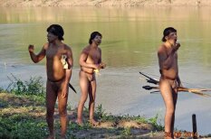 Дикие люди, дети джунглей: эти индейцы впервые столкнулись с цивилизацией