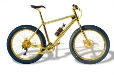 Lietderīgs pirkums - zelta velosipēds