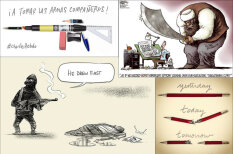 23 душераздирающие карикатуры в ответ на стрельбу в редакции Charlie Hebdo