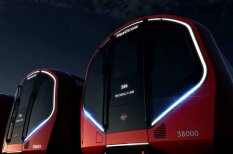 Новые вагоны лондонской подземки похожи на космические корабли (видео)