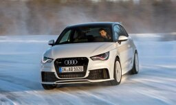 Video: ziemas prieki ar 'Audi A1 quattro'