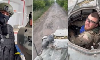 Operācijā Belgorodā pirmo reizi sagrābta bruņutehnika uz Krievijas zemes
