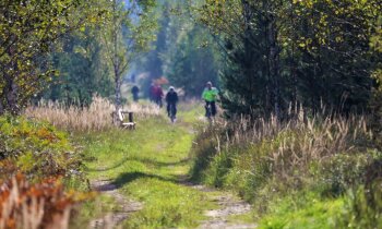 Ar kājām un velosipēdu pa veco dzelzceļu sliedēm. Zaļo ceļu maršruti Vidzemē