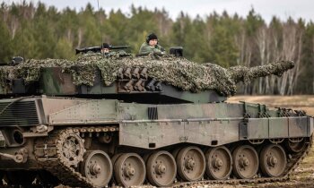 Faktu pārbaude: Vai krievi tiešām purvā noslīcināja 'Leopard' tanku?