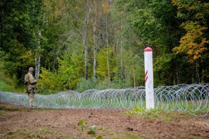 Palīgā Latvijas–Baltkrievijas robežas sargāšanā devusies otrā Lietuvas robežsargu grupa