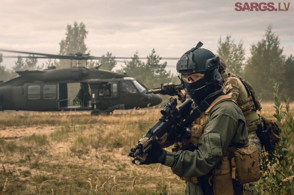 Американский спецназ провел учения по захвату людей в Латвии