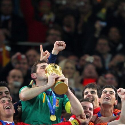 Spānijas futbola izlase būs šāgada Pasaules kausa 'dārgākā' komanda