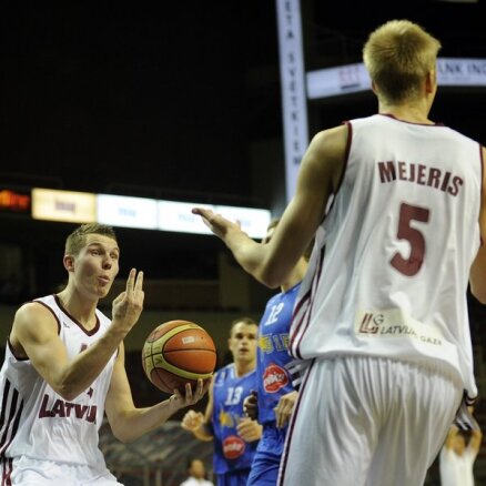Баскетболисты Латвии проверили силы с хорватами