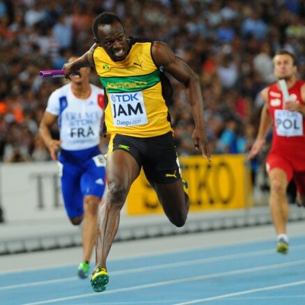 Ямайка установила мировой рекорд в эстафете 4х100 м