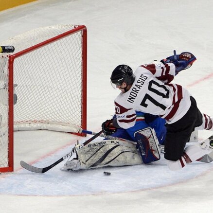 Латвийский талант отправится на сбор в клуб НХЛ