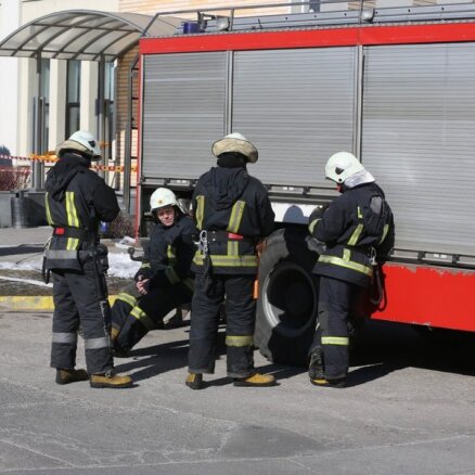 На учениях в Риге пожарные отработают спасение жильцов обрушившегося дома