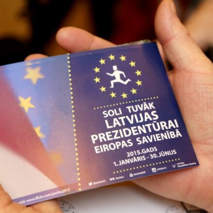 Latvijas prezidentūra un Dombrovska kļūšana par EK viceprezidentu sekmējusi augstāku Latvijas pilsoņu piederības sajūtu ES