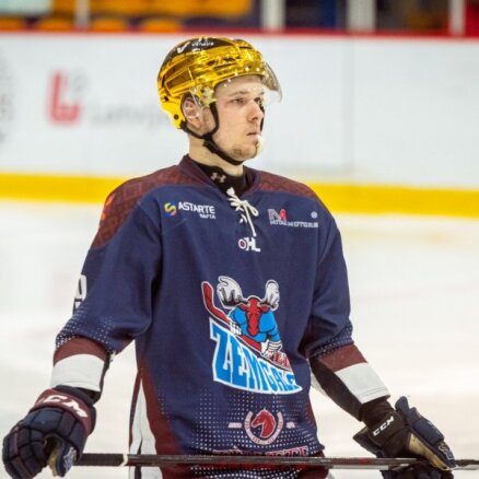 Homjakovam 'hat-trick' 'Zemgale'/LLU hokejistu uzvarā 'Mestis' līgas spēlē