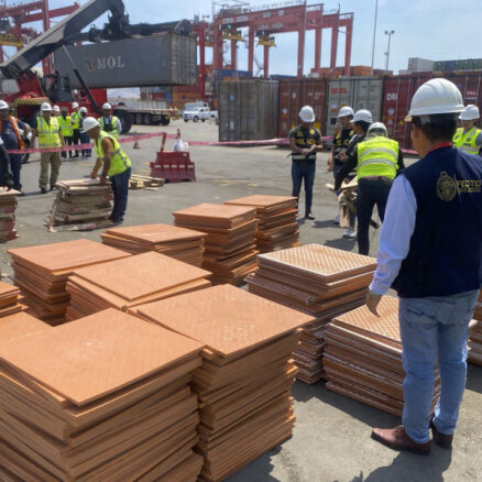 Peru ostā konfiscētas 2,3 tonnas kokaīna