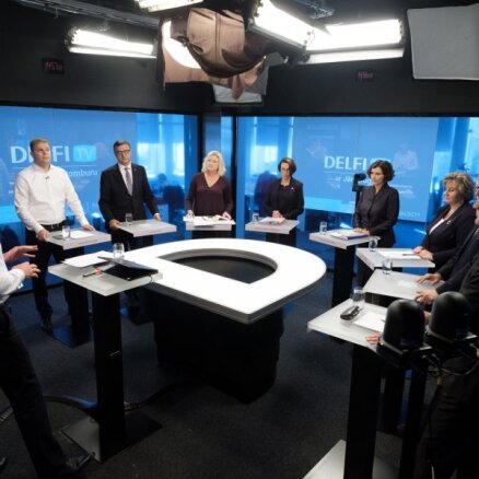 В студии Delfi TV кандидаты в депутаты обсудили бюджет, налоги и их реформы
