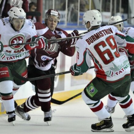 Rīgas 'Dinamo' jauno KHL sezonu iesāks mājās pret Kazaņas 'Ak Bars'