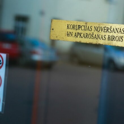 KNAB pērn banku kontos 'iesaldējis' 8,81 miljonu eiro