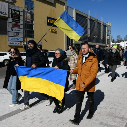 Sestdien Daugavpilī notiks gājiens pret Krievijas agresiju Ukrainā