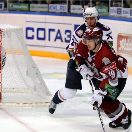 Miķelis Rēdlihs - rezultatīvākais pēc četrām aizvadītajām KHL Gagarina kausa spēlēm