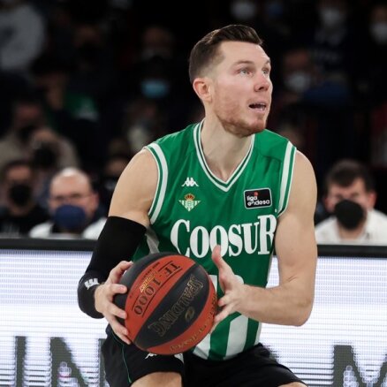 Bertānam 17 punkti 'Real Betis' uzvarā ACB mačā