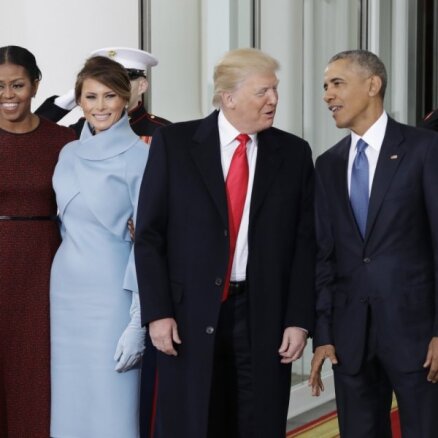 Tramps ar dievkalpojumu un tēju pie Obamas sāk inaugurācijas dienu