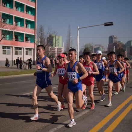 Koronavīrusa dēļ Ziemeļkoreja atceļ ikgadējo Phenjanas maratonu