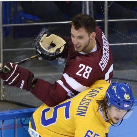 Latvijas hokeja izlase var kvalificēties ceturtdaļfinālam, domā Girgensons