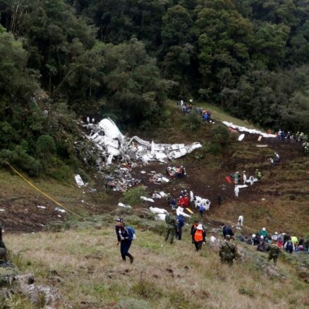 'Chapecoense' traģēdija: aviācijas amatpersonas anulē aviokompānijas licenci
