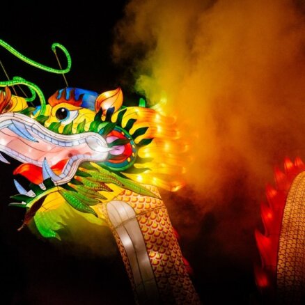 Maģiski foto: Krāšņais Ķīnas laternu festivāls Lietuvā