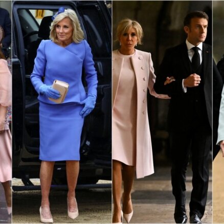 Pasaules elites dāmas un kungi satiekas monarhijas svētkos Londonā